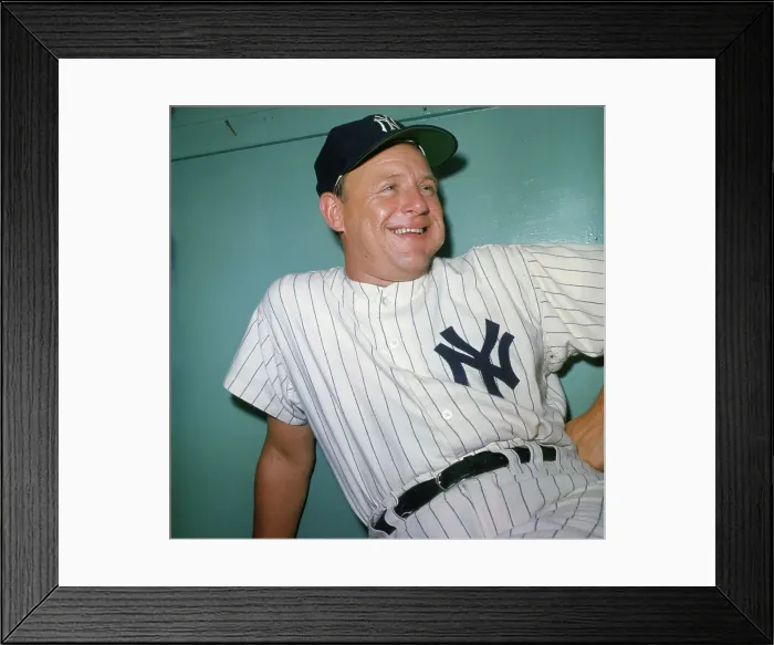 Framed Print : Ralph Houk Smiling in His Baseball Uniform Framed Print : Ralph Houk Smiling in His Baseball Uniform