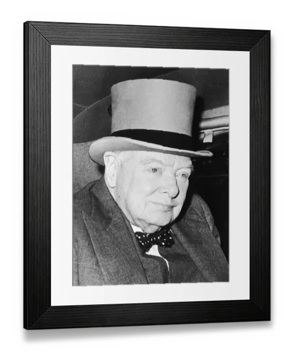 Framed Print : Winston Churchill Framed Print : Winston Churchill