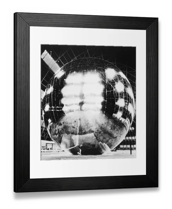 Framed Print : The Echo 1 Satellite Framed Print : The Echo 1 Satellite