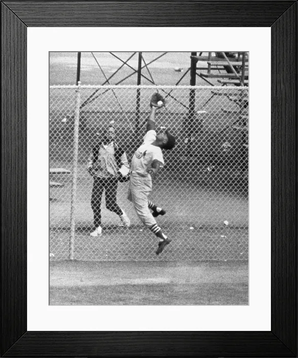 Framed Print : Curt Flood
