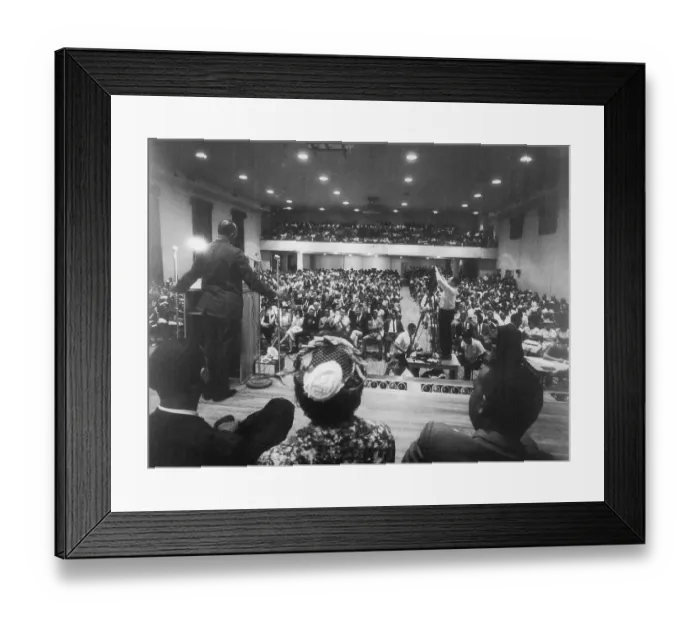 Framed Print : NAACP Rally in Jackson, Mississippi