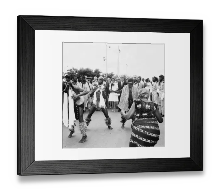 Framed Print : Robert F. Kennedy Observing Abidjan Floor Show Framed Print : Robert F. Kennedy Observing Abidjan Floor Show