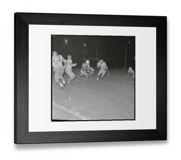 Framed Print : Marlin McKeever Tackling Ted Dean Framed Print : Marlin McKeever Tackling Ted Dean