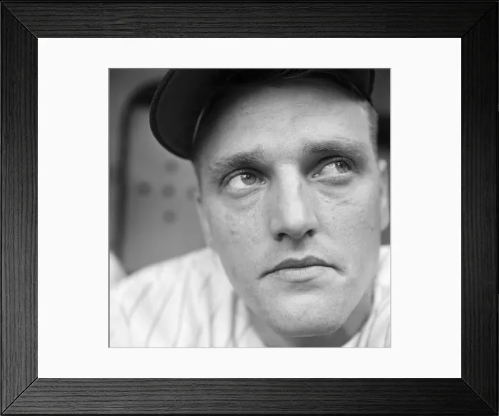 Framed Print : Portrait of Roger Maris Framed Print : Portrait of Roger Maris