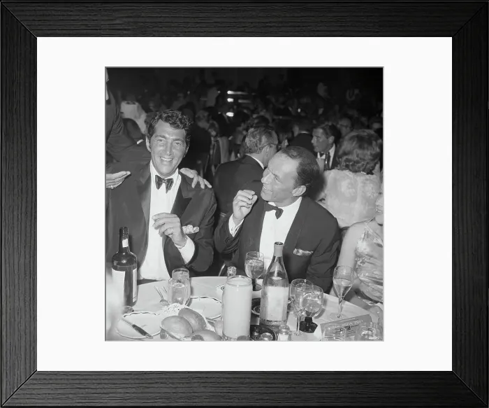 Framed Print : Dean Martin and Frank Sinatra Framed Print : Dean Martin and Frank Sinatra