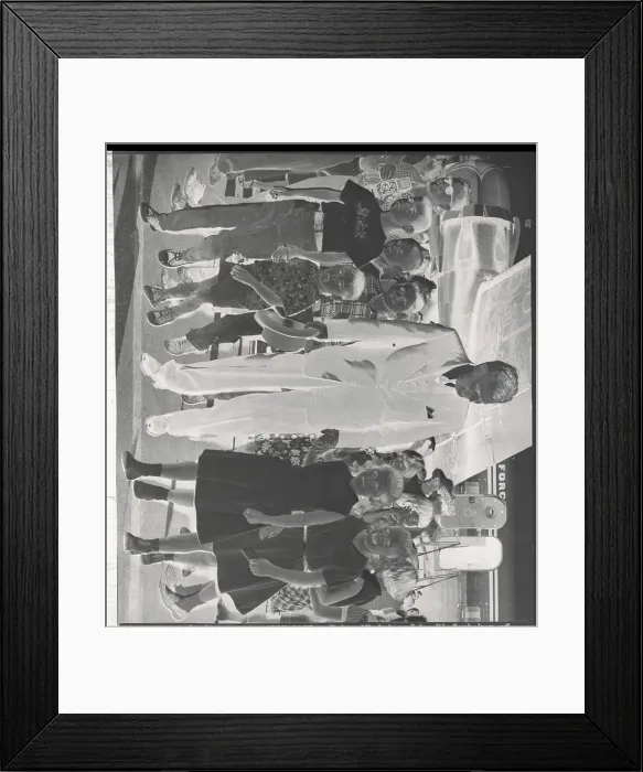Framed Print : John Diefenbaker with Children Framed Print : John Diefenbaker with Children