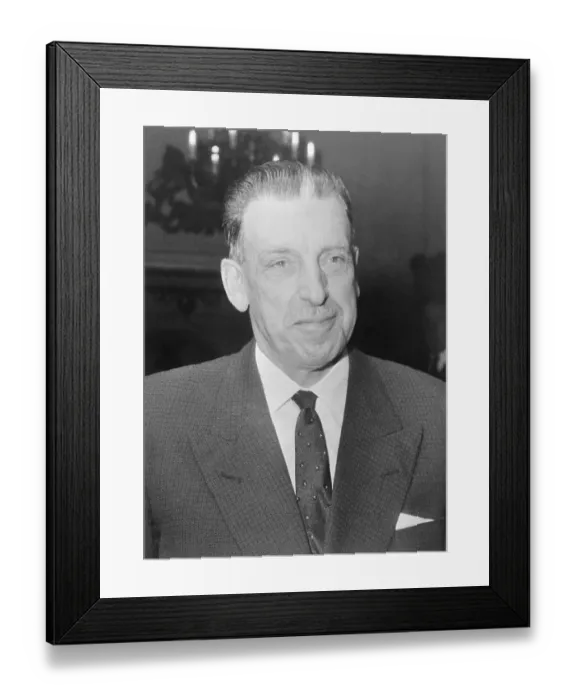 Framed Print : Prime Minister of Ireland Sean Lemass Framed Print : Prime Minister of Ireland Sean Lemass