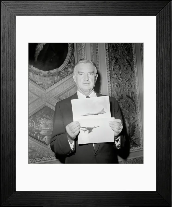 Framed Print : Portrait of Stuart Symington