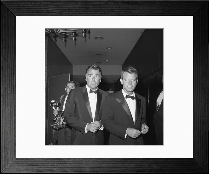 Framed Print : Peter Lawford and Robert Kennedy Framed Print : Peter Lawford and Robert Kennedy