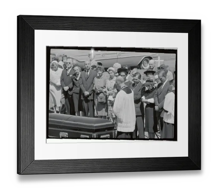 Framed Print : Body of Late Novelist Ernest Hemingway Framed Print : Body of Late Novelist Ernest Hemingway