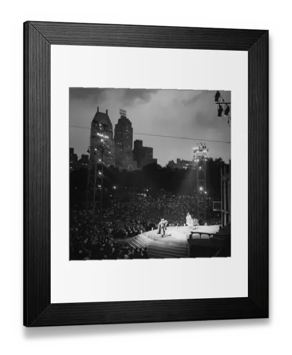 Framed Print : Shakespeare Festival In Central Park Framed Print : Shakespeare Festival In Central Park