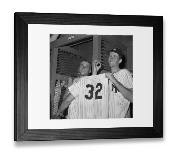 Framed Print : Roger Maris and Roland Sheldon Framed Print : Roger Maris and Roland Sheldon
