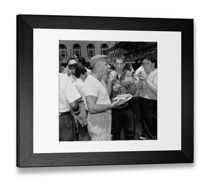 Framed Print : Nathan's at Coney Island Framed Print : Nathan's at Coney Island