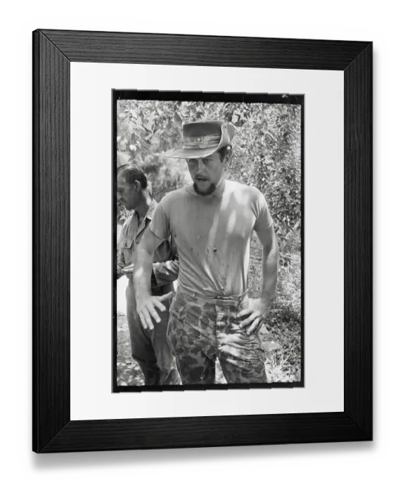 Framed Print : Commando Jerry Patrick Hemming Framed Print : Commando Jerry Patrick Hemming
