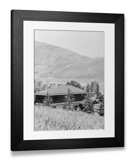 Framed Print : Ernest Hemingway's Home in Idaho Framed Print : Ernest Hemingway's Home in Idaho