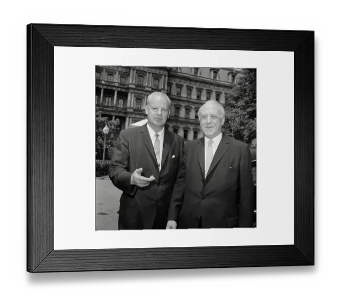 Framed Print : Portrait of Mikhail Menshikov and Valerin Zorin Framed Print : Portrait of Mikhail Menshikov and Valerin Zorin