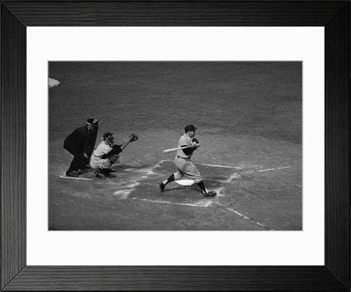 Framed Print : Yogi Berra's 2, 000 Hit Framed Print : Yogi Berra's 2, 000 Hit