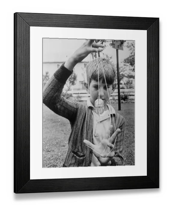 Framed Print : Boy with Yo-Yo Framed Print : Boy with Yo-Yo