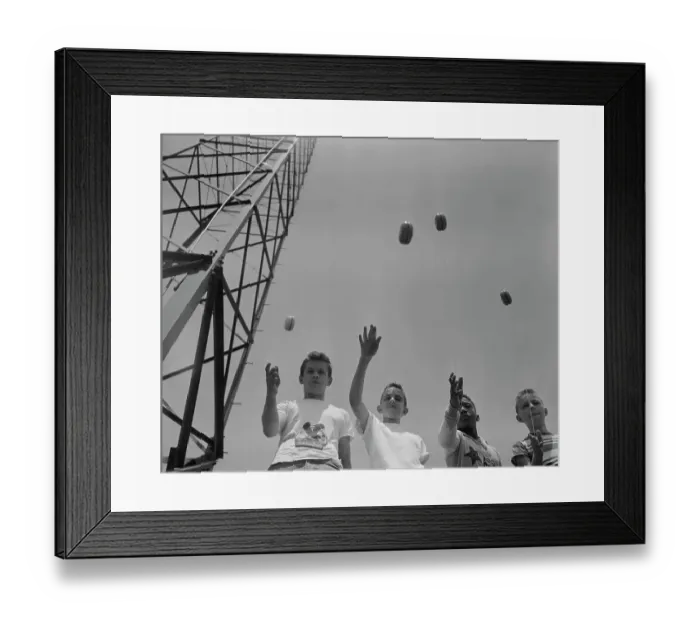 Framed Print : Yo-Yo Contest Winners Framed Print : Yo-Yo Contest Winners