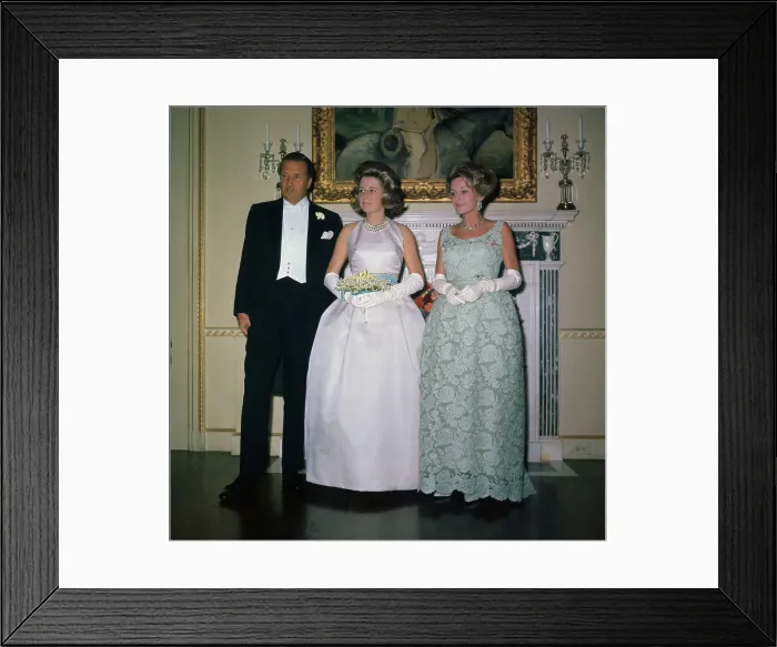 Framed Print : Henry Ford II Posing with Wife and Daughter Framed Print : Henry Ford II Posing with Wife and Daughter