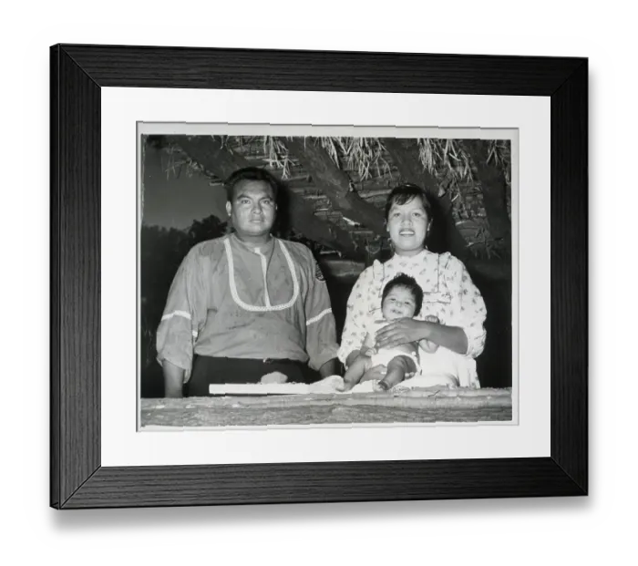 Framed Print : First Native American Baby in Chucalissa Framed Print : First Native American Baby in Chucalissa
