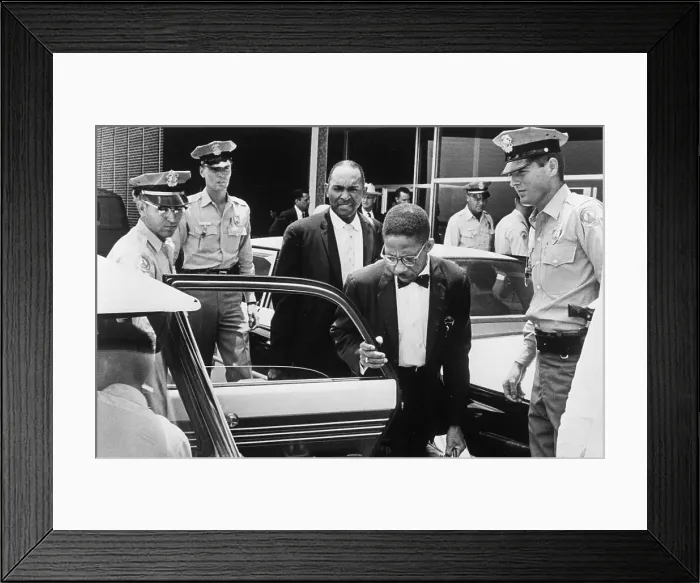 Framed Print : Two Freedom Riders Being Arrested