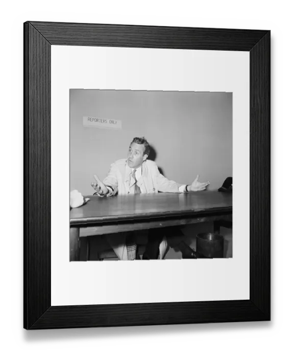 Framed Print : Jason Robards Shrugs Despairingly Framed Print : Jason Robards Shrugs Despairingly