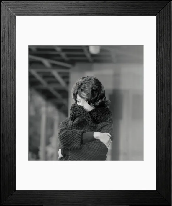Framed Print : Brigitte Bardot Wearing Coat Framed Print : Brigitte Bardot Wearing Coat