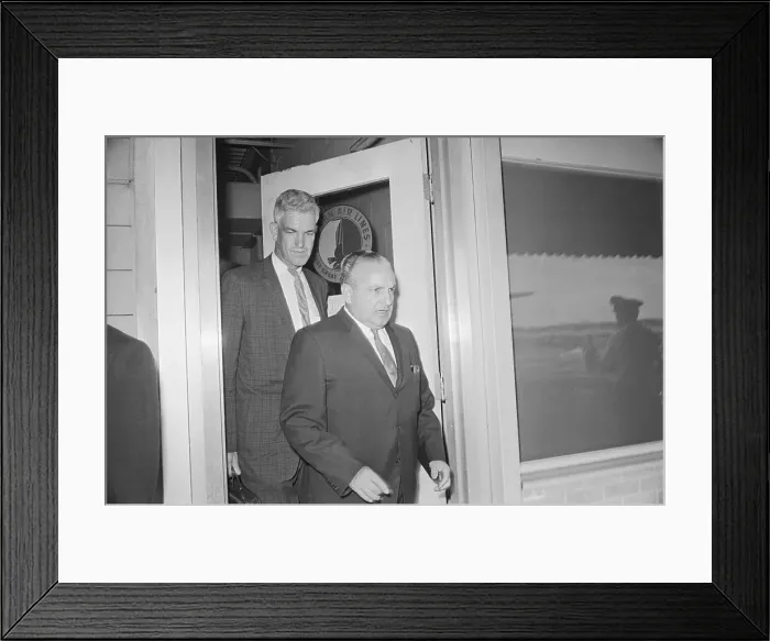 Framed Print : Carlos Marcello in New Orleans