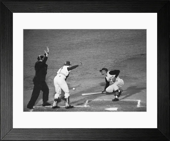 Framed Print : Roberto Clemente Injured by Pitch Framed Print : Roberto Clemente Injured by Pitch