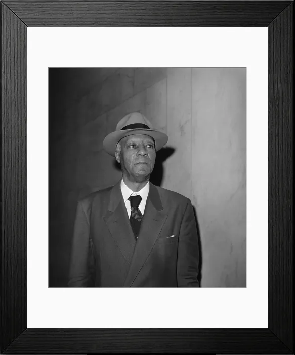 Framed Print : Pres. Of Negro-American Labor Council Framed Print : Pres. Of Negro-American Labor Council