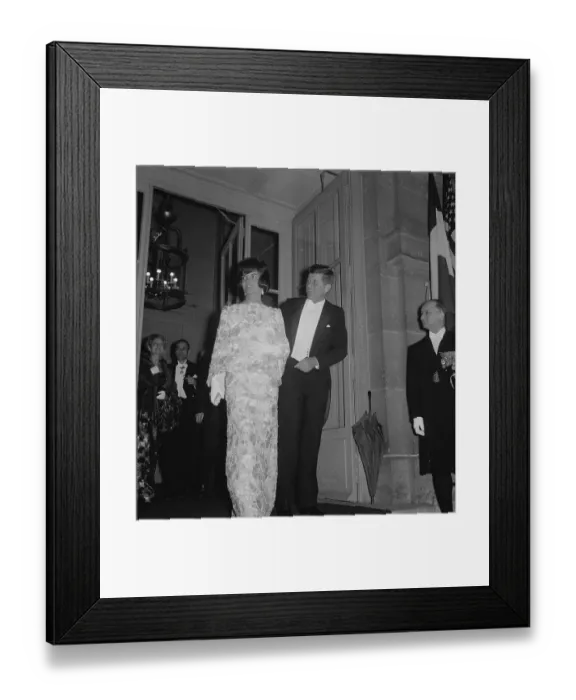Framed Print : John and Jacqueline Kennedy Framed Print : John and Jacqueline Kennedy