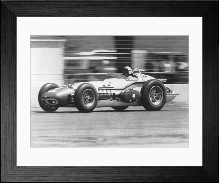Framed Print : A.J. Foyt Racing in the Indianapolis 500 Framed Print : A.J. Foyt Racing in the Indianapolis 500