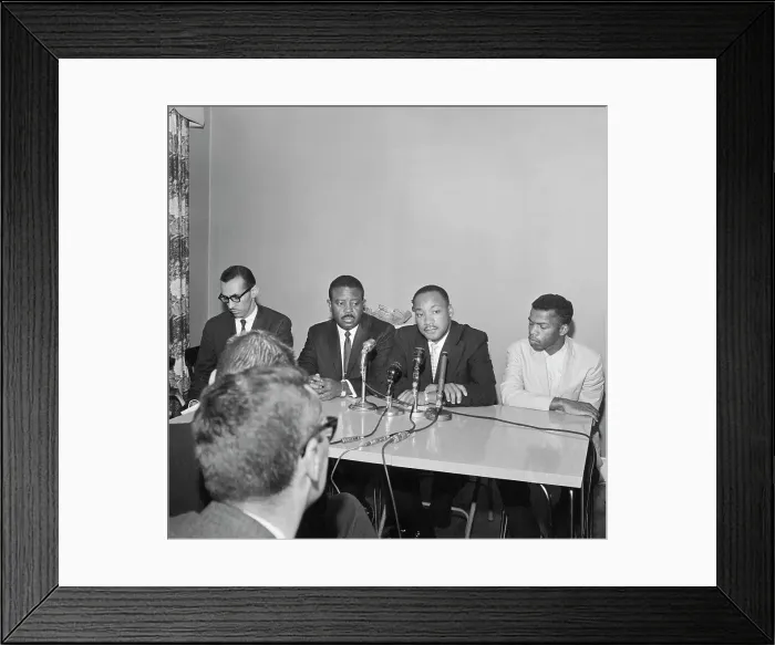 Framed Print : Freedom Rider Leaders Holding Press Conference Framed Print : Freedom Rider Leaders Holding Press Conference