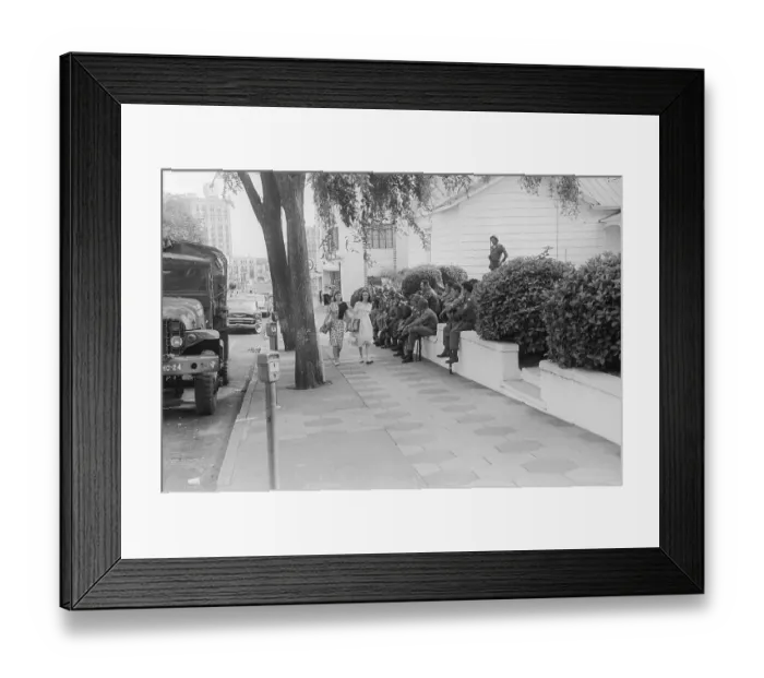 Framed Print : Martial Law in Montgomery, Alabama Framed Print : Martial Law in Montgomery, Alabama