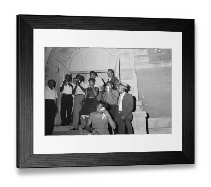 Framed Print : Worshippers Suffering From Tear Gas Fumes Framed Print : Worshippers Suffering From Tear Gas Fumes