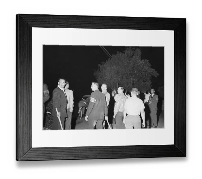 Framed Print : Marshals Face White Mob Framed Print : Marshals Face White Mob