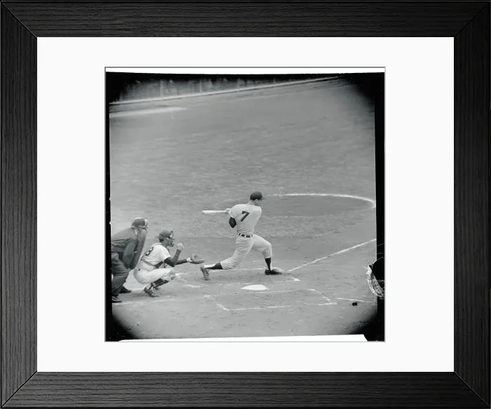 Framed Print : Colavito Swinging His Bat Framed Print : Colavito Swinging His Bat