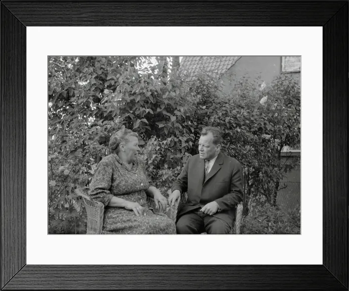 Framed Print : Willy Brandt with His Mother Framed Print : Willy Brandt with His Mother