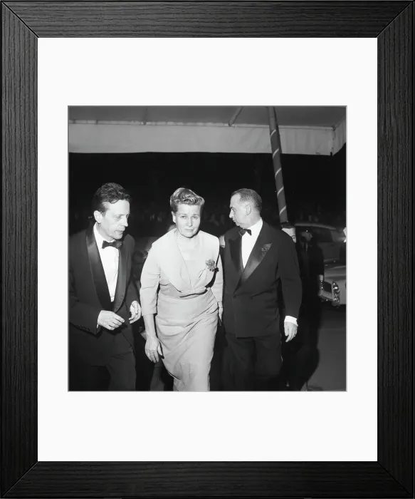 Framed Print : Soviet Minister of Culture at the Cannes Film Festival Framed Print : Soviet Minister of Culture at the Cannes Film Festival