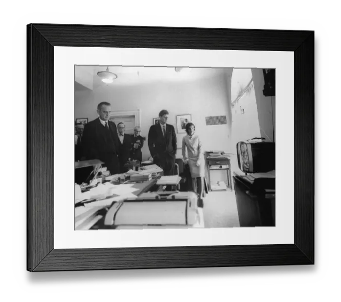 Framed Print : White House Watches Alan Shepard Framed Print : White House Watches Alan Shepard