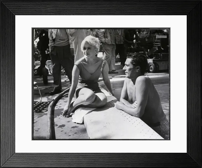 Framed Print : Ginger Rogers and Cesare Danova
