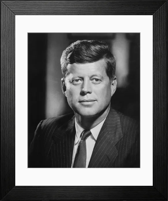Framed Print : President John F. Kennedy Framed Print : President John F. Kennedy