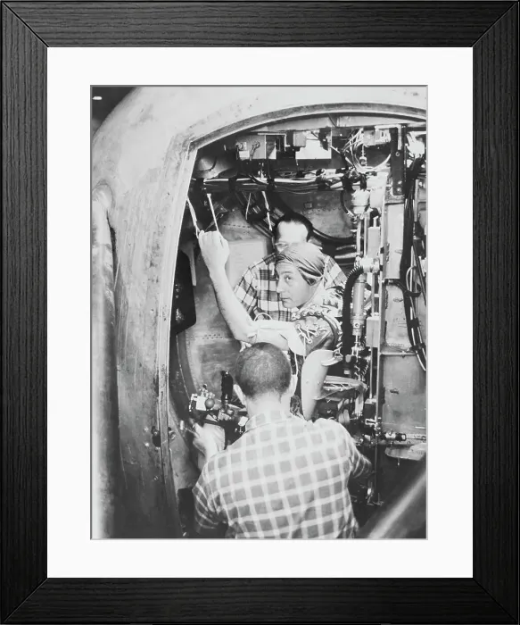 Framed Print : Astronaut Virgil Gus Grissom During Centrifuge Testing Framed Print : Astronaut Virgil Gus Grissom During Centrifuge Testing