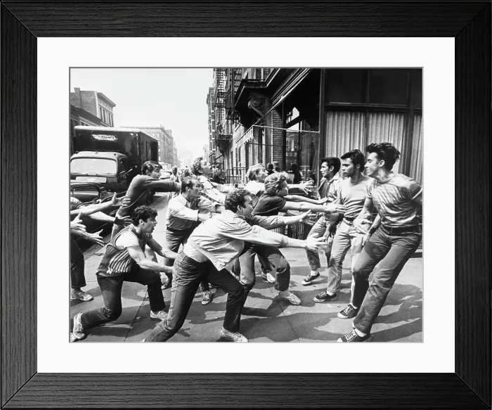 Framed Print : Dance Scene From West Side Story Framed Print : Dance Scene From West Side Story