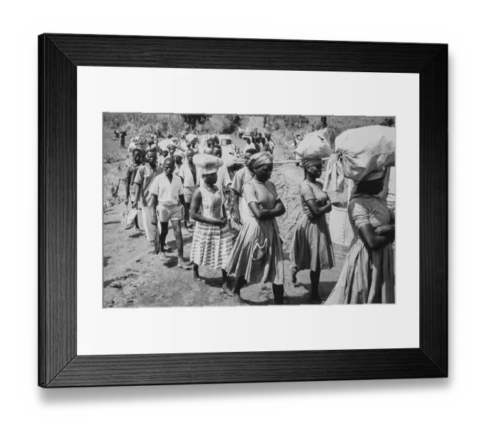 Framed Print : Kibanguist Pilgrims Framed Print : Kibanguist Pilgrims