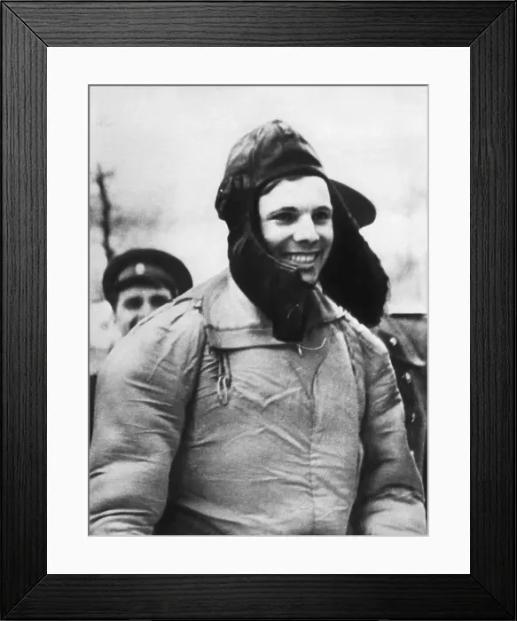 Framed Print : Russian Cosmonaut Yuri Gagarin Framed Print : Russian Cosmonaut Yuri Gagarin