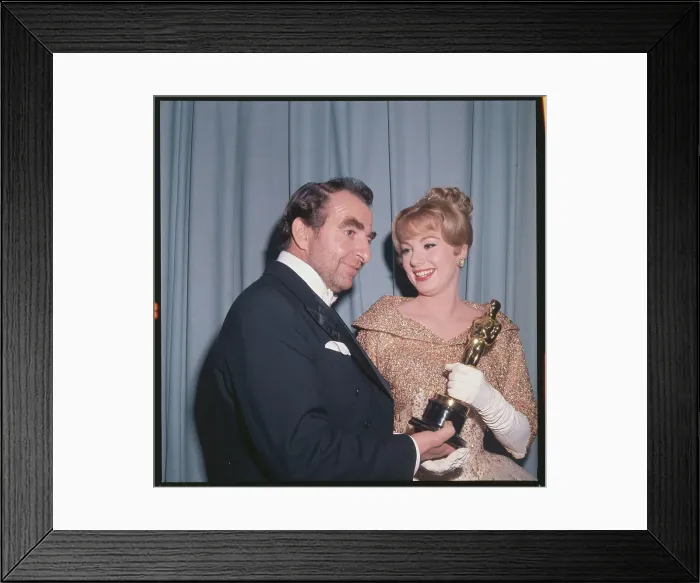Framed Print : Shirley Jones and Hugh Griffith Framed Print : Shirley Jones and Hugh Griffith