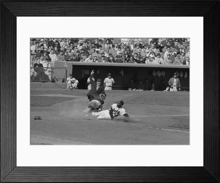 Framed Print : Fast Baseball Action Framed Print : Fast Baseball Action