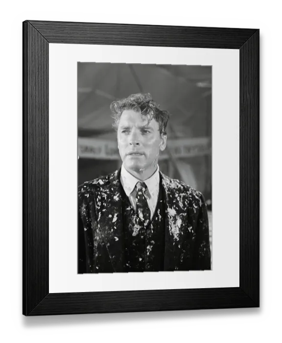 Framed Print : Portrait of Burt Lancaster Framed Print : Portrait of Burt Lancaster